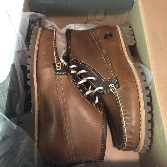 NEW Men’s Timberland Chukka Boots Brown size 8 - Picture 2 of 8